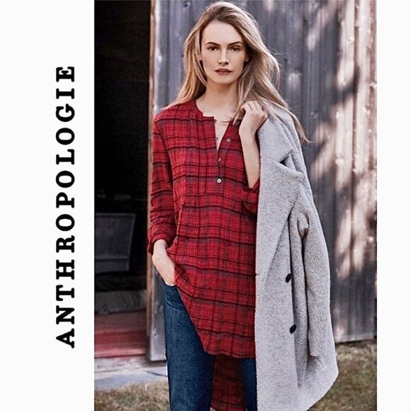 Like New Anthropologie Holding Horses HalfPenny Tunic - Picture 4 of 5